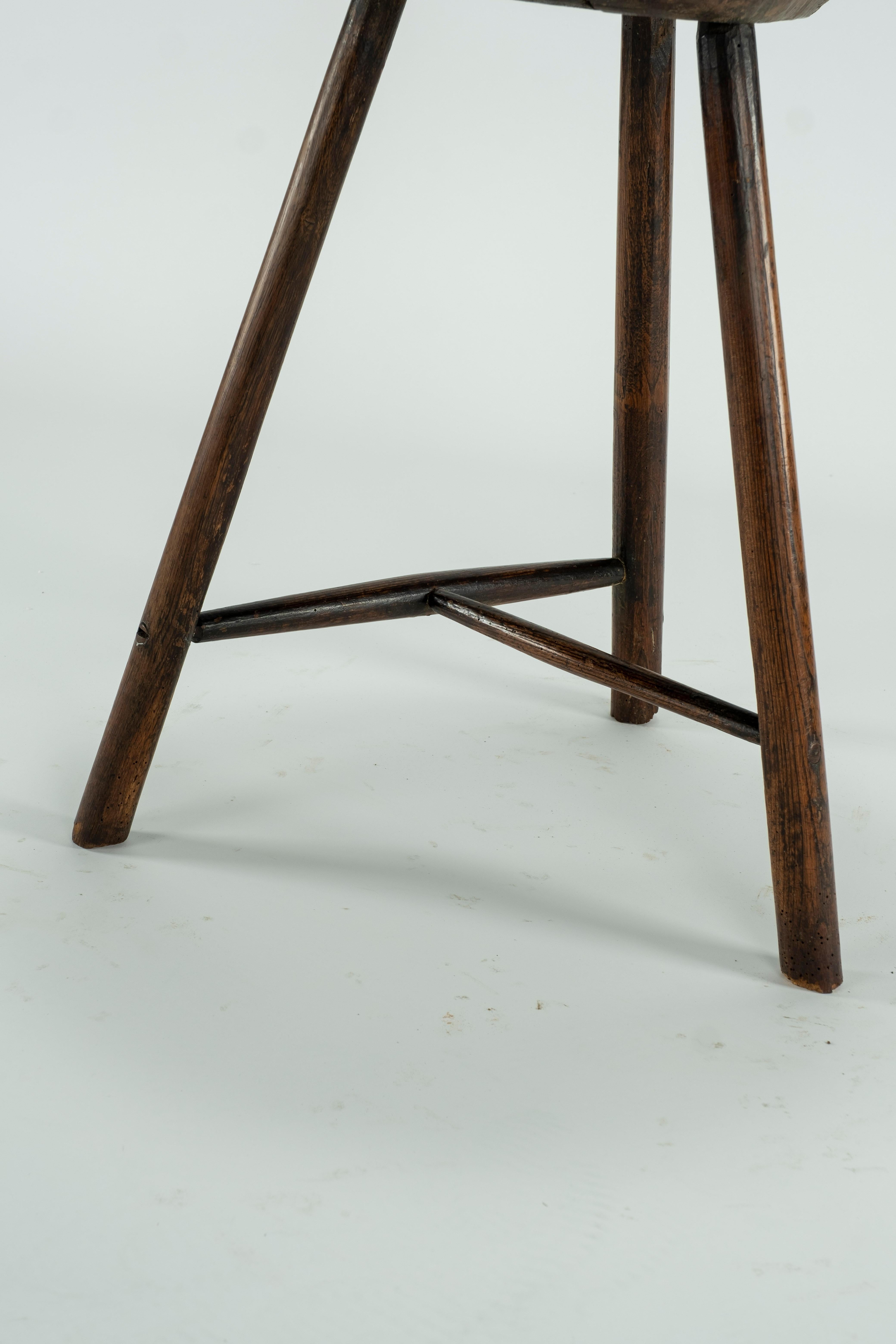 Table de criquet rustique en orme du 19ème siècle en vente 4