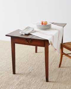 19th Century Rustic English Oak Farmhouse Table