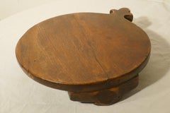 19th Century Rustic French Elm Cheese Board