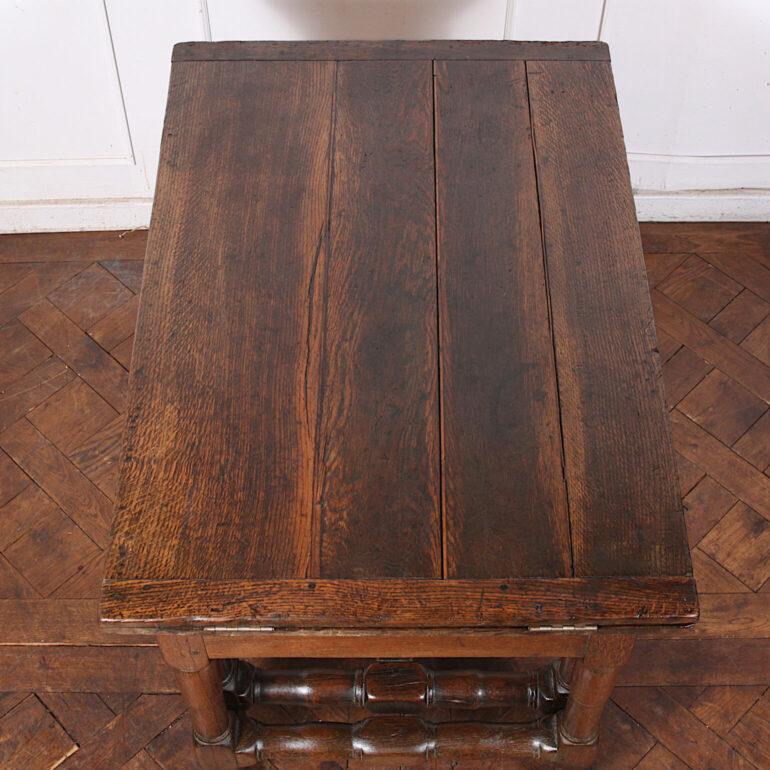 19th Century Rustic French Extending Farm Table 1