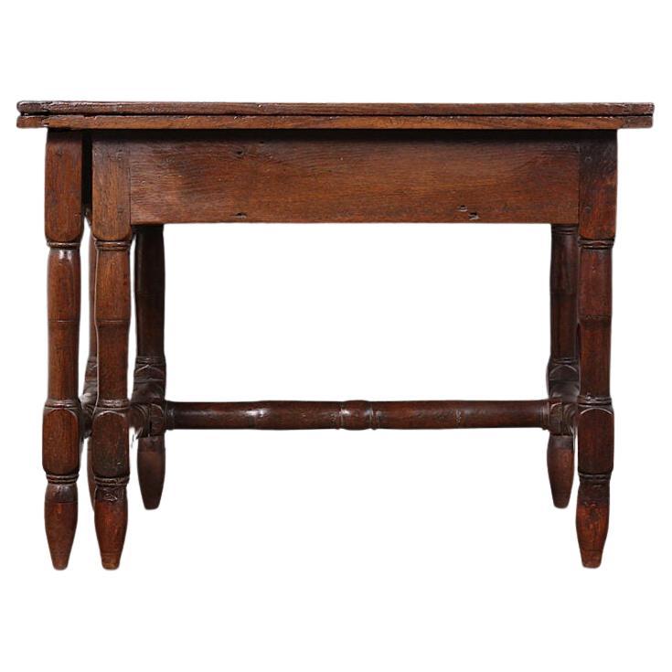 19th Century Rustic French Extending Farm Table