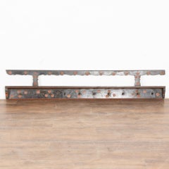 Porte-manteau rustique à 10 piquets, Hongrie, 19e siècle, peint à la main