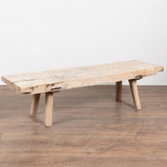 19th Century Rustic Hardwood Coffee Table