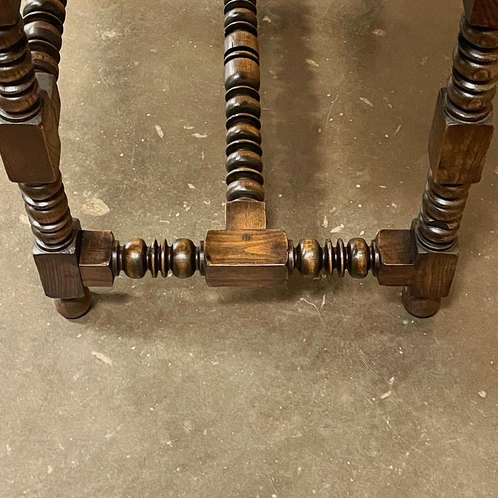 19th Century Rustic Jacobean End Table For Sale 6