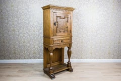 19th Century Rustic, Oak Cabinet