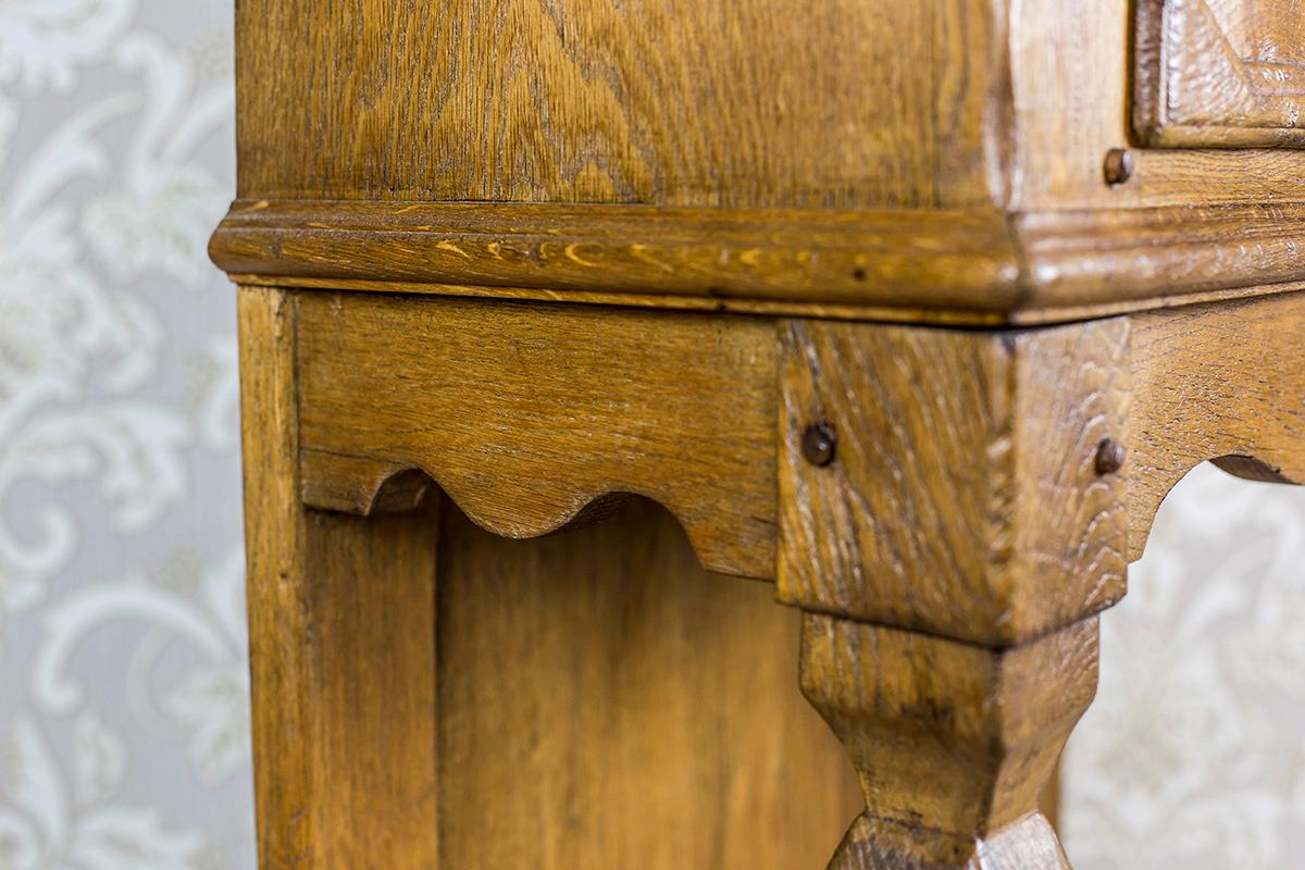 19th Century Rustic, Oak Cabinet For Sale 3