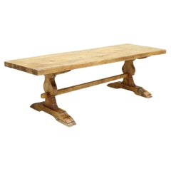 Antique 19th Century, Rustic Oak Refectory Table