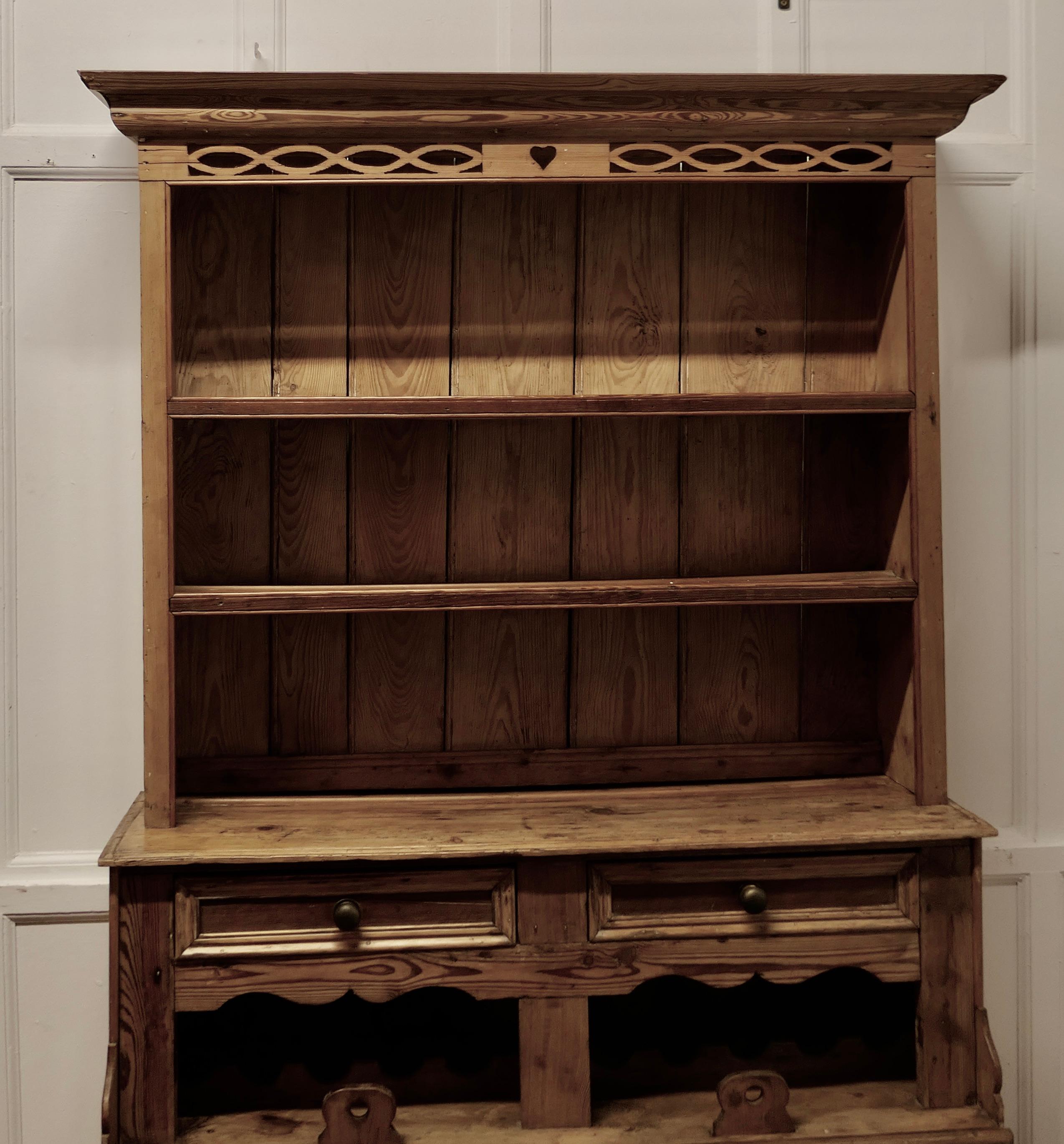 irish pine dresser