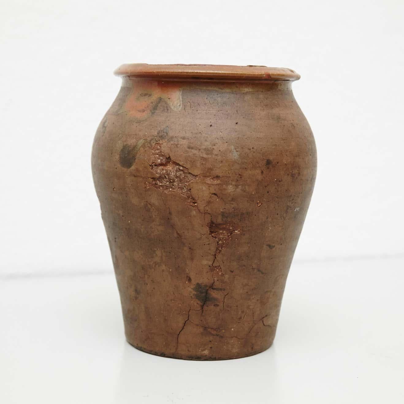 French 19th Century Rustic Popular Traditional Ceramic For Sale