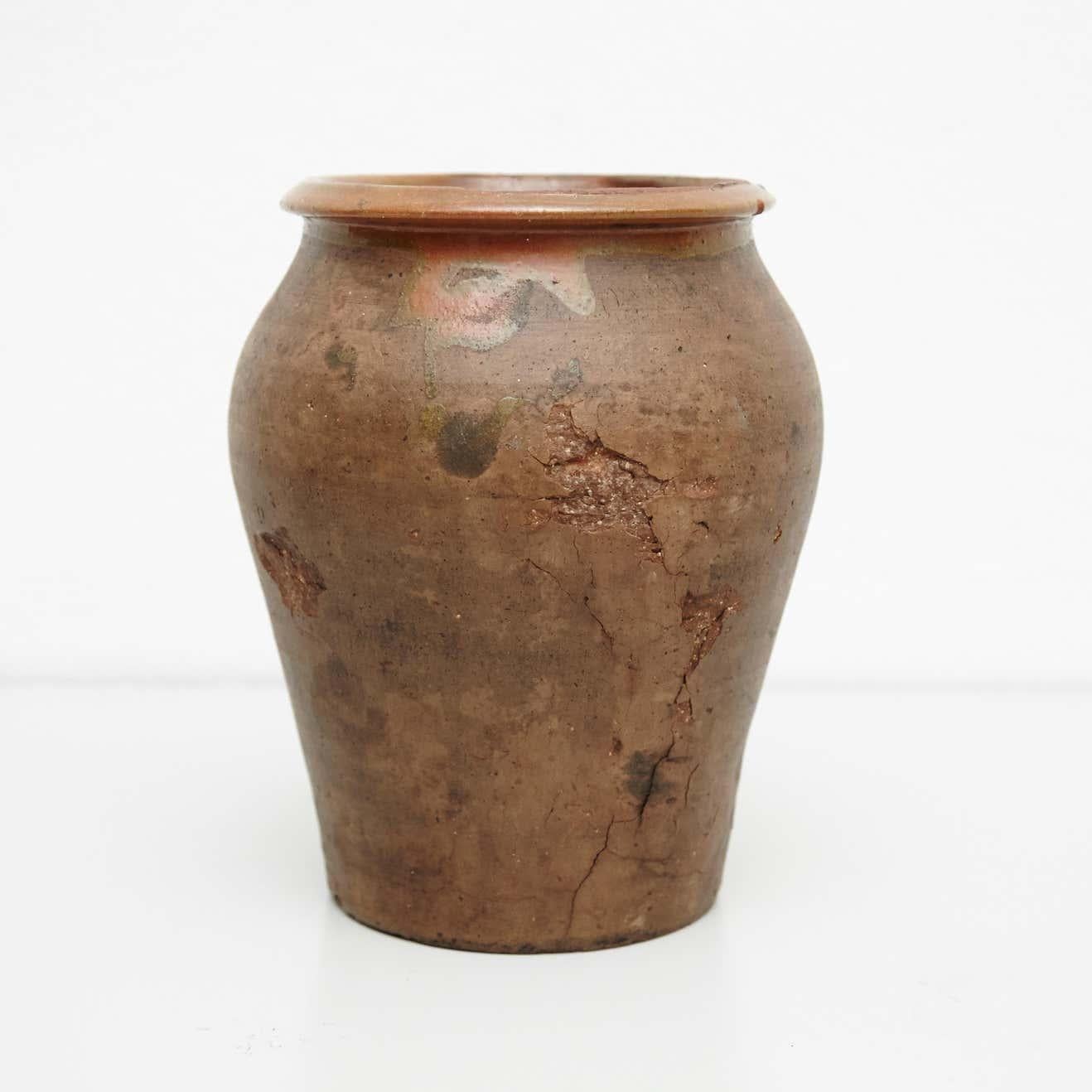 19th Century Rustic Popular Traditional Ceramic In Good Condition For Sale In Barcelona, Barcelona