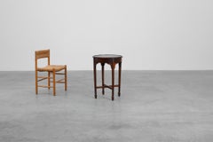 19th Century Rustic Round Side Table, France