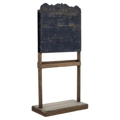 19th century rustic Swedish class room blackboard