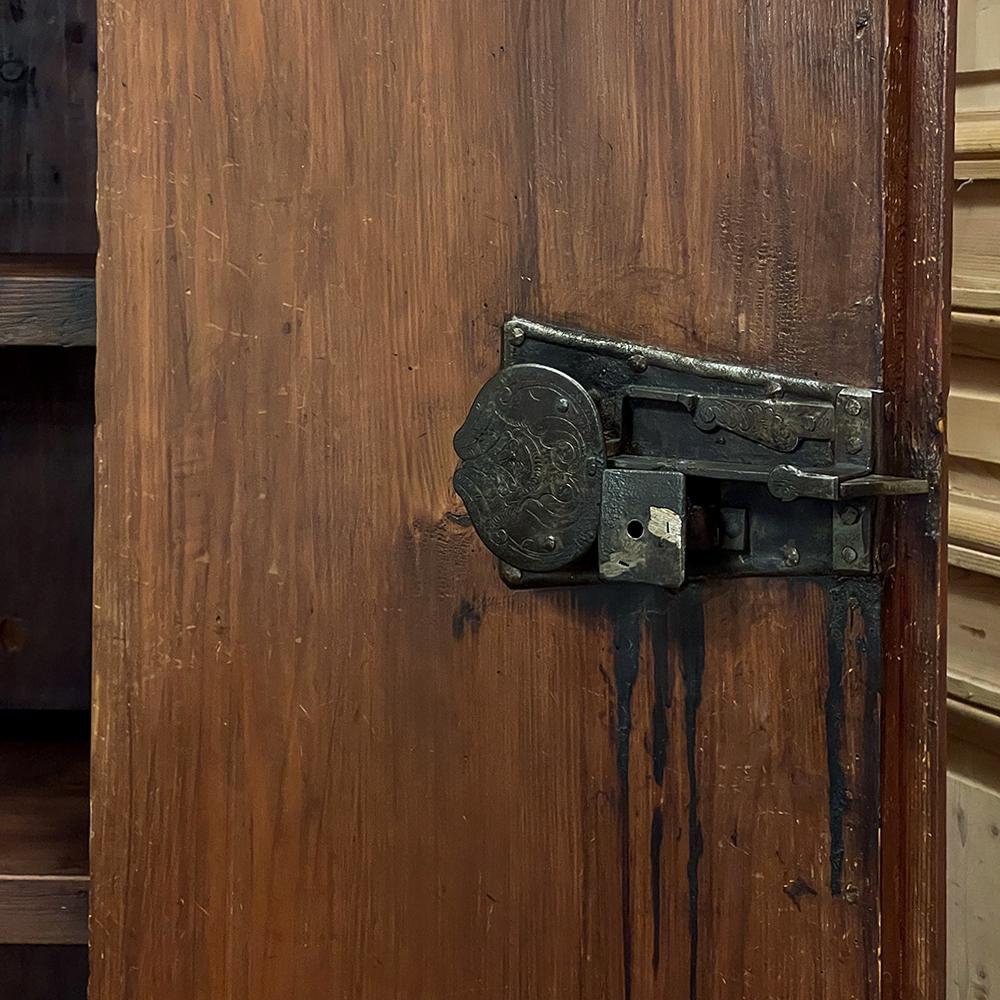 Armoire rustico svedese del 19° secolo dipinto in vendita 2