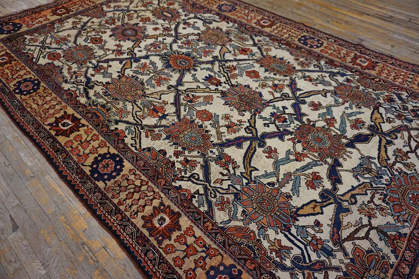 Late 19th Century 19th Century S. Persian, Fars region Bakhtiari carpet with design inspiration  For Sale