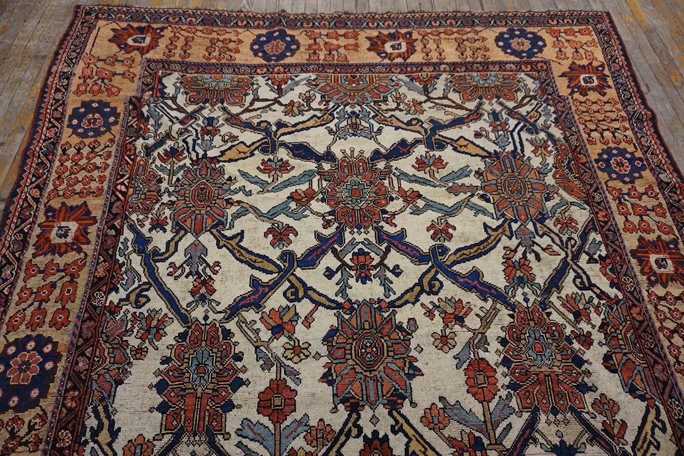 19th Century S. Persian, Fars region Bakhtiari carpet with design inspiration  For Sale 2
