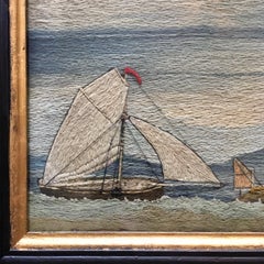19th Century Sailor’s Folk Art Woolie, circa 1880