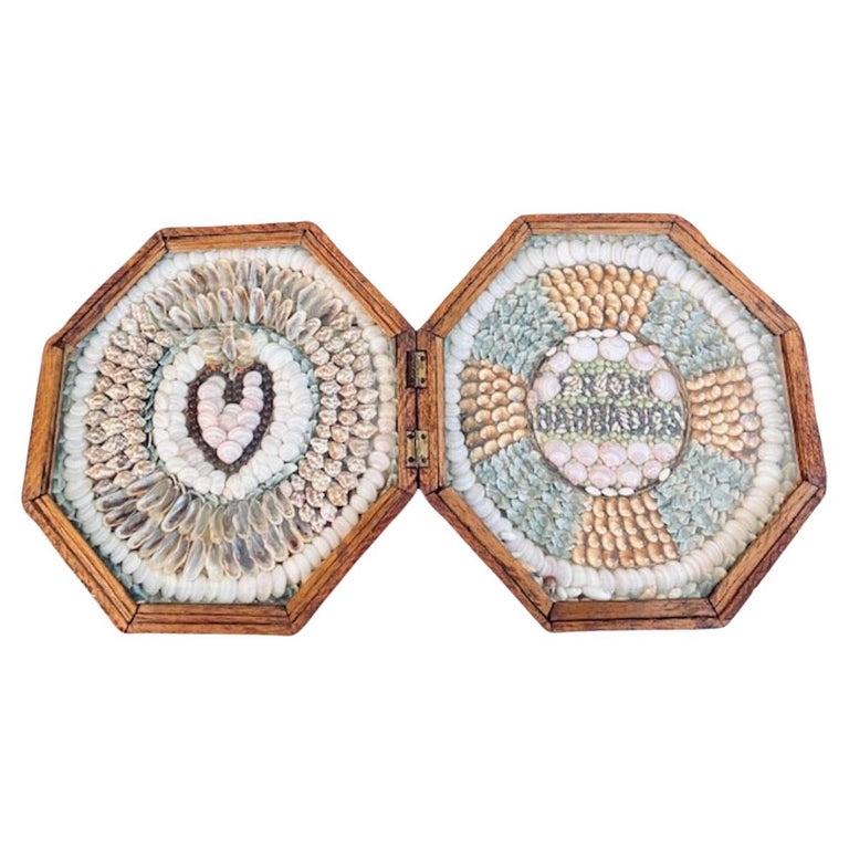 Barbadian seashell sailor's Valentine, ca. 1870