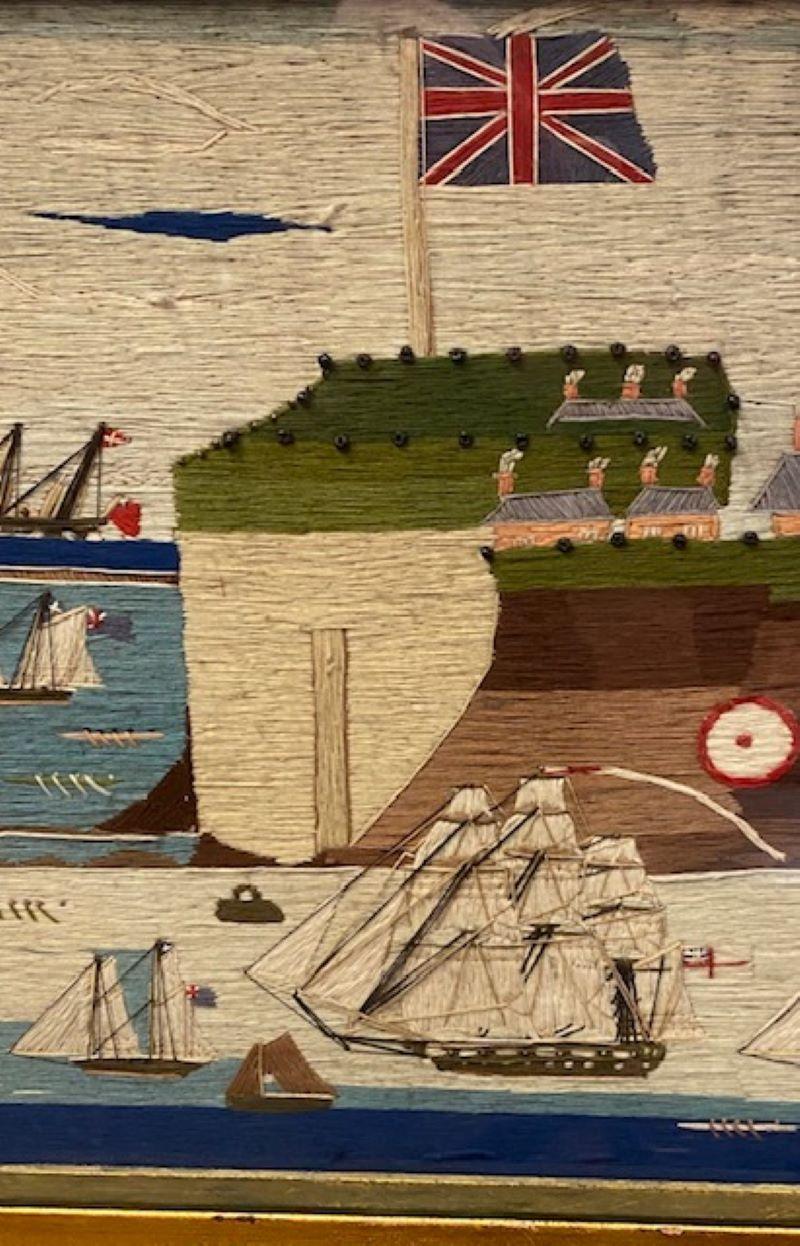 Inglese Lana da marinaio del 19° secolo del Forte canadese in vendita
