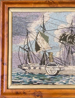 19th Century Sailor's Woolie of HMS Avenger, circa 1847
