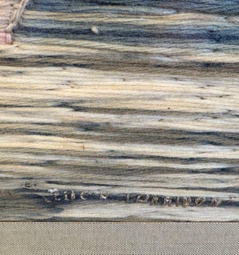 Laine 19th Century Sailor's Woolie of the Four Masted Bark Loch Torridon en vente