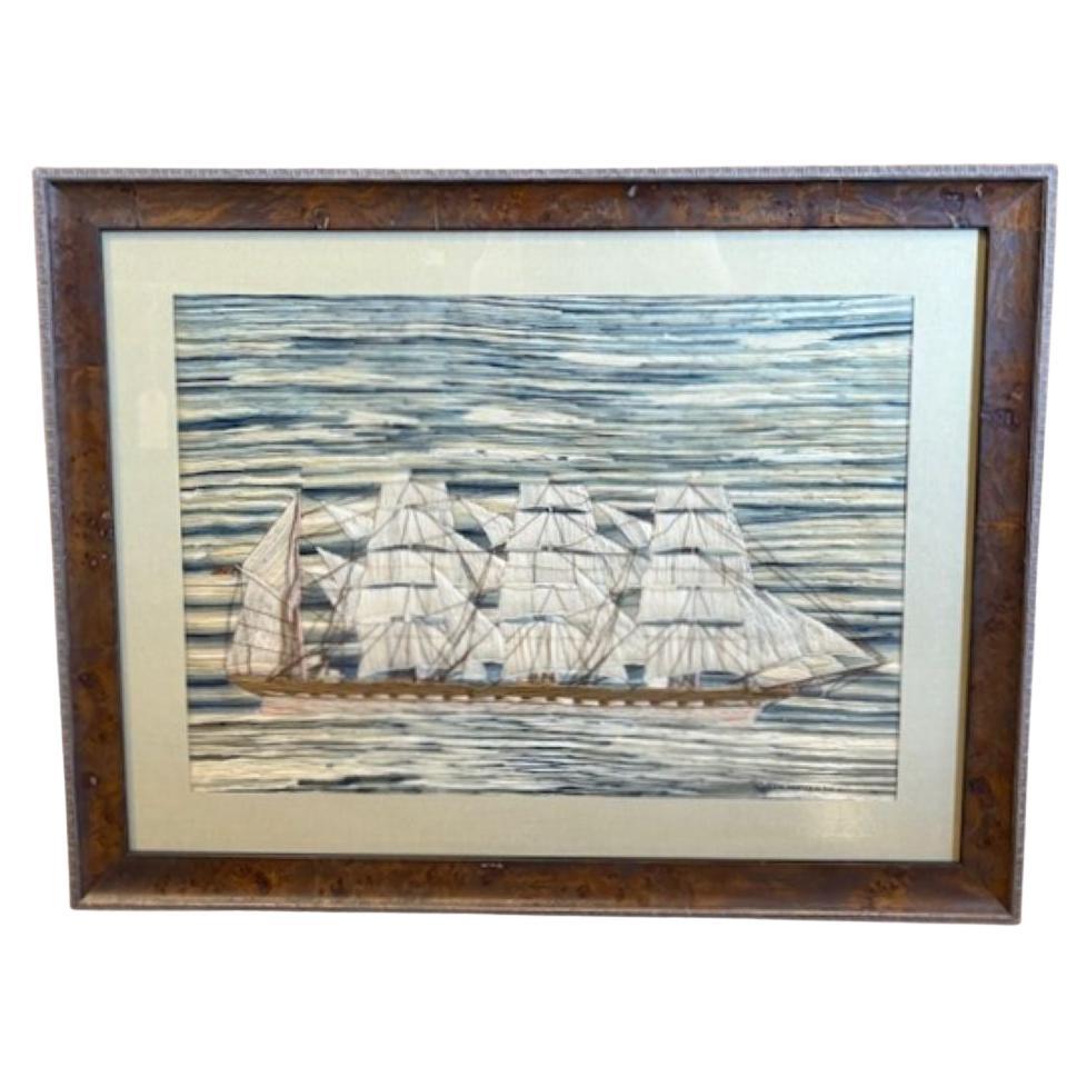 19th Century Sailor's Woolie of the Four Masted Bark Loch Torridon
