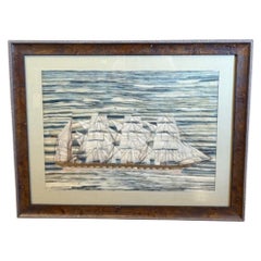 19th Century Sailor's Woolie of the Four Masted Bark Loch Torridon
