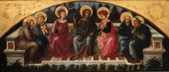 19th Century Saints by Filippo Lippi Florentine Renaissance Painting Oil Canvas