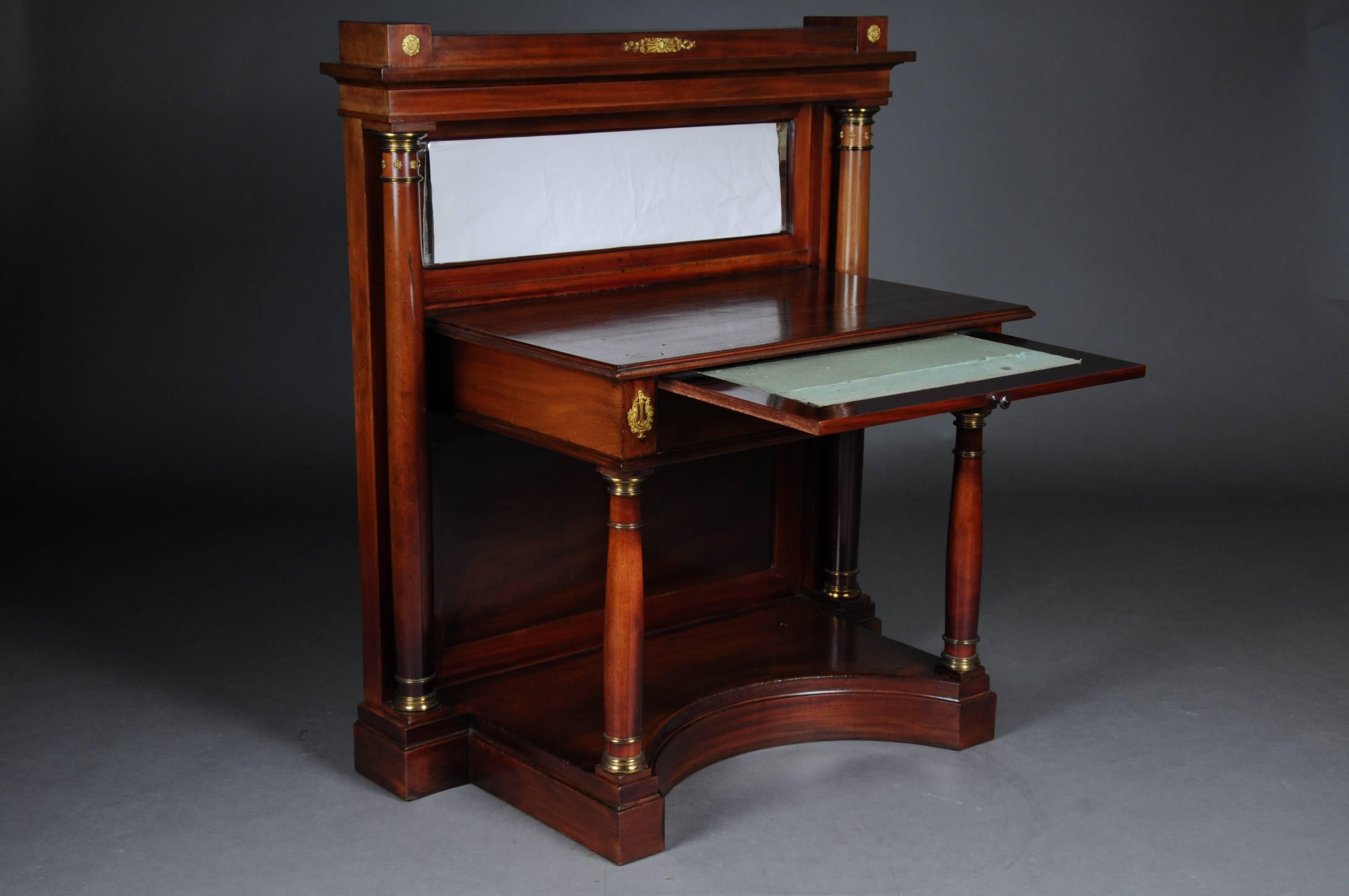 Empire Revival 19th Century Salon Empire Writing Desk, 1890 For Sale