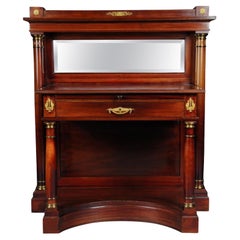 Antique 19th Century Salon Empire Writing Desk, 1890