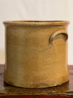 19th Century Salt Glazed Stoneware Crock