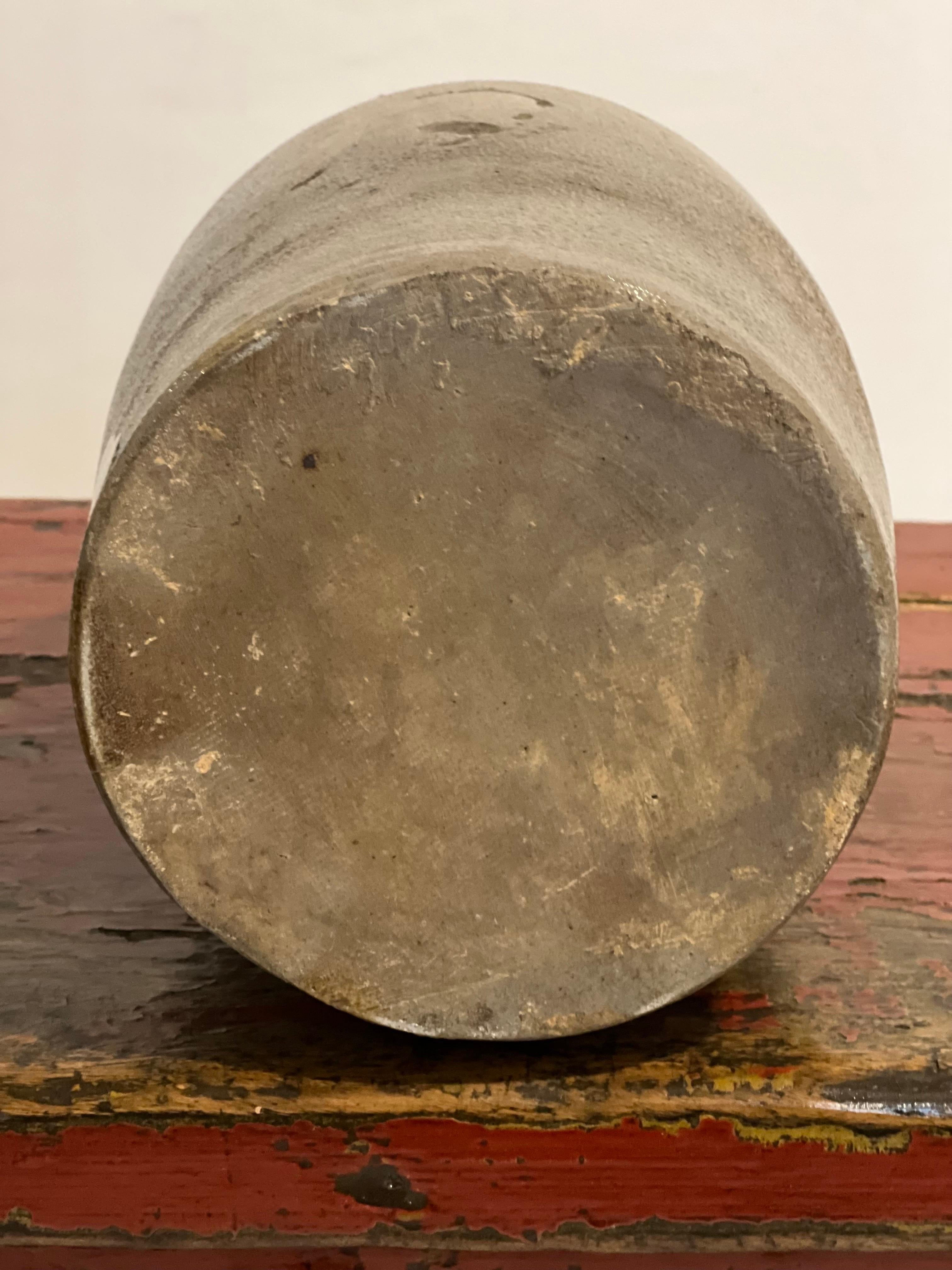 Antike Salzglasierte Steingutkrüge und Schwarzingflasche aus dem 19. Jahrhundert, Set (Glasiert) im Angebot