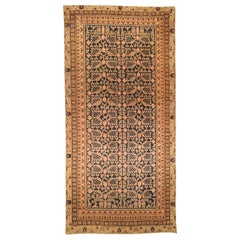 Antique 19th Century Samarkand Khotan Handmade Wool Rug