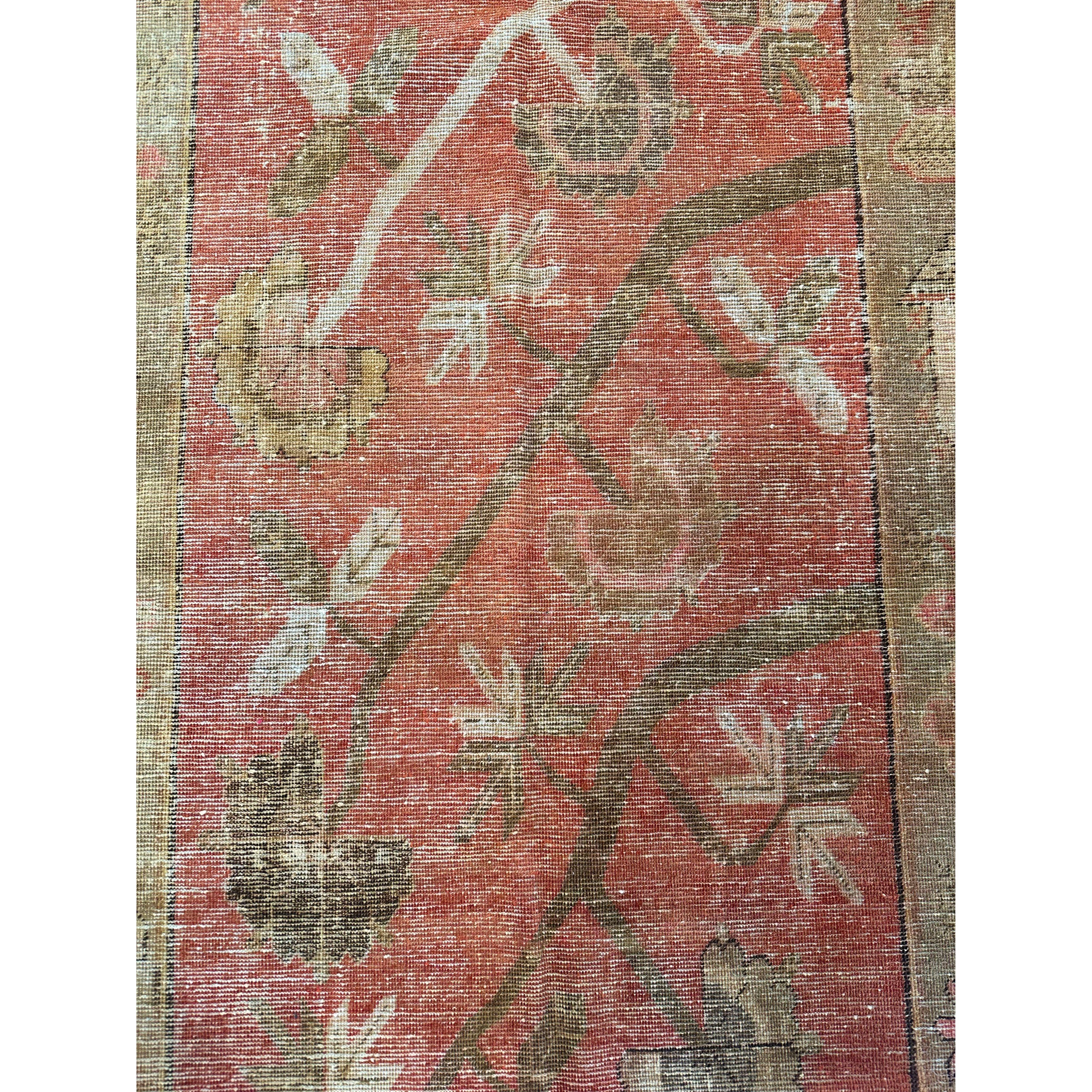 19th Century Samarkand Rug In Good Condition For Sale In Los Angeles, US