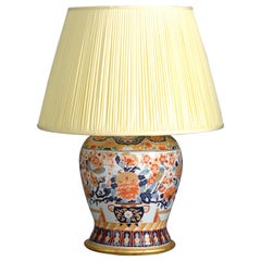 19th Century Samson Imari Porcelain Vase Lamp