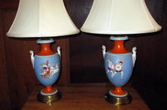 paire de lampes classiques à urne Samuel Alcock:: 19e siècle