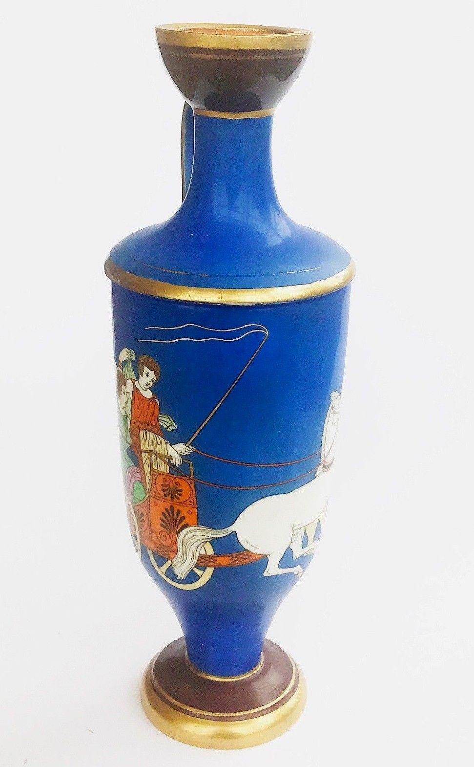 Fired 19th Century Samuel Alcock Neo Classical Porcelain Vase
