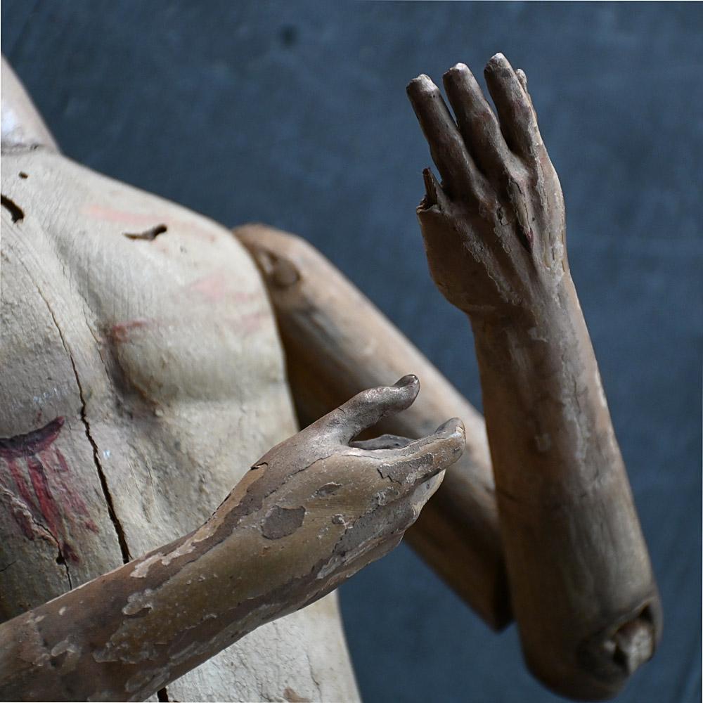 19th Century Santos Figure in vendita 4