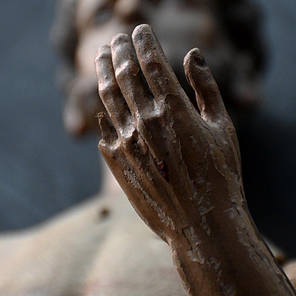 19th Century Santos Figure in vendita 6
