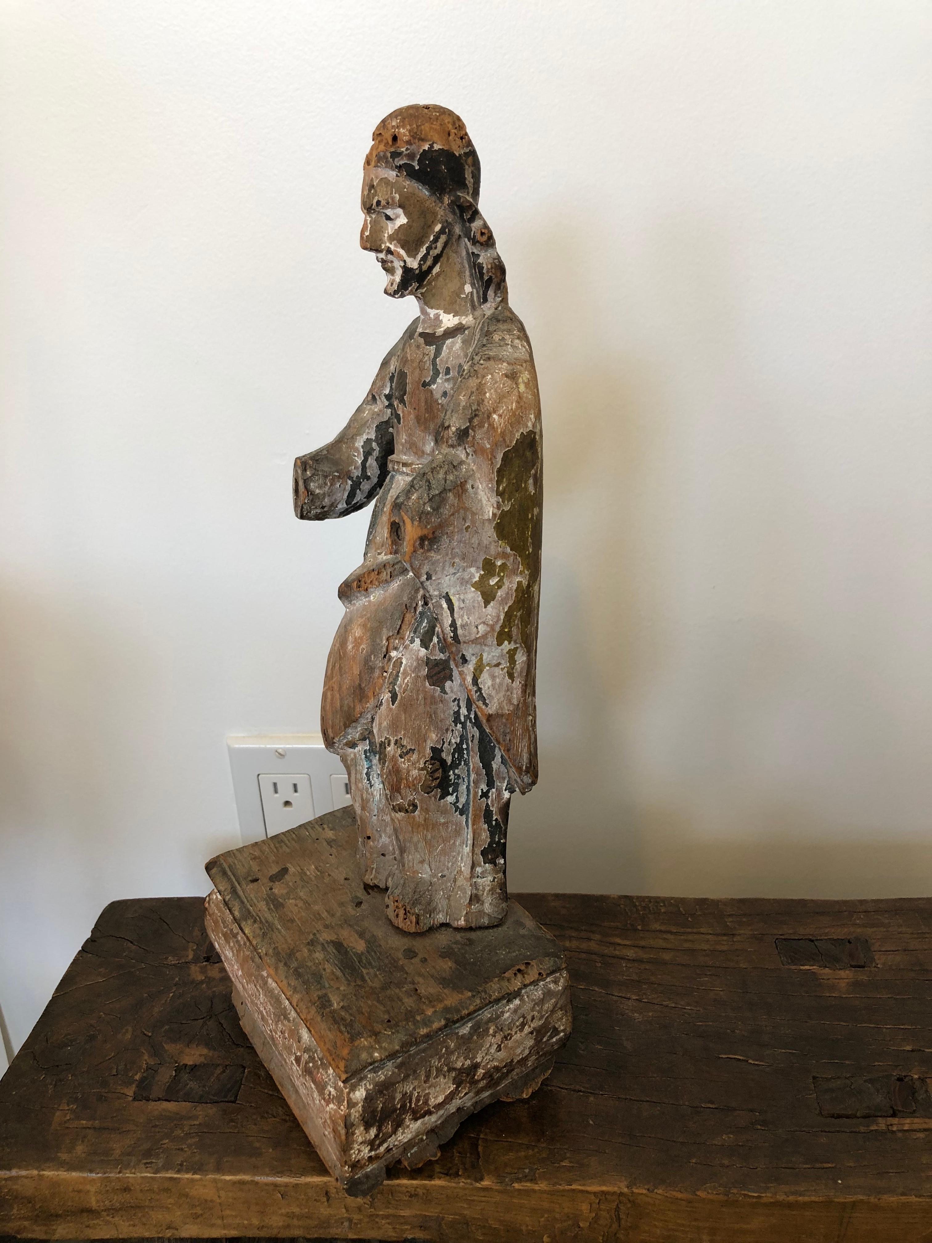 South American 19th Century Santos Figure For Sale
