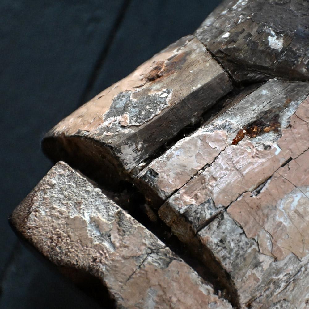 Pine 19th Century Santos Head