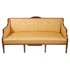 19th Century Satinwood Box Sofa