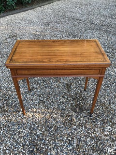 19th Century Satinwood Card Table