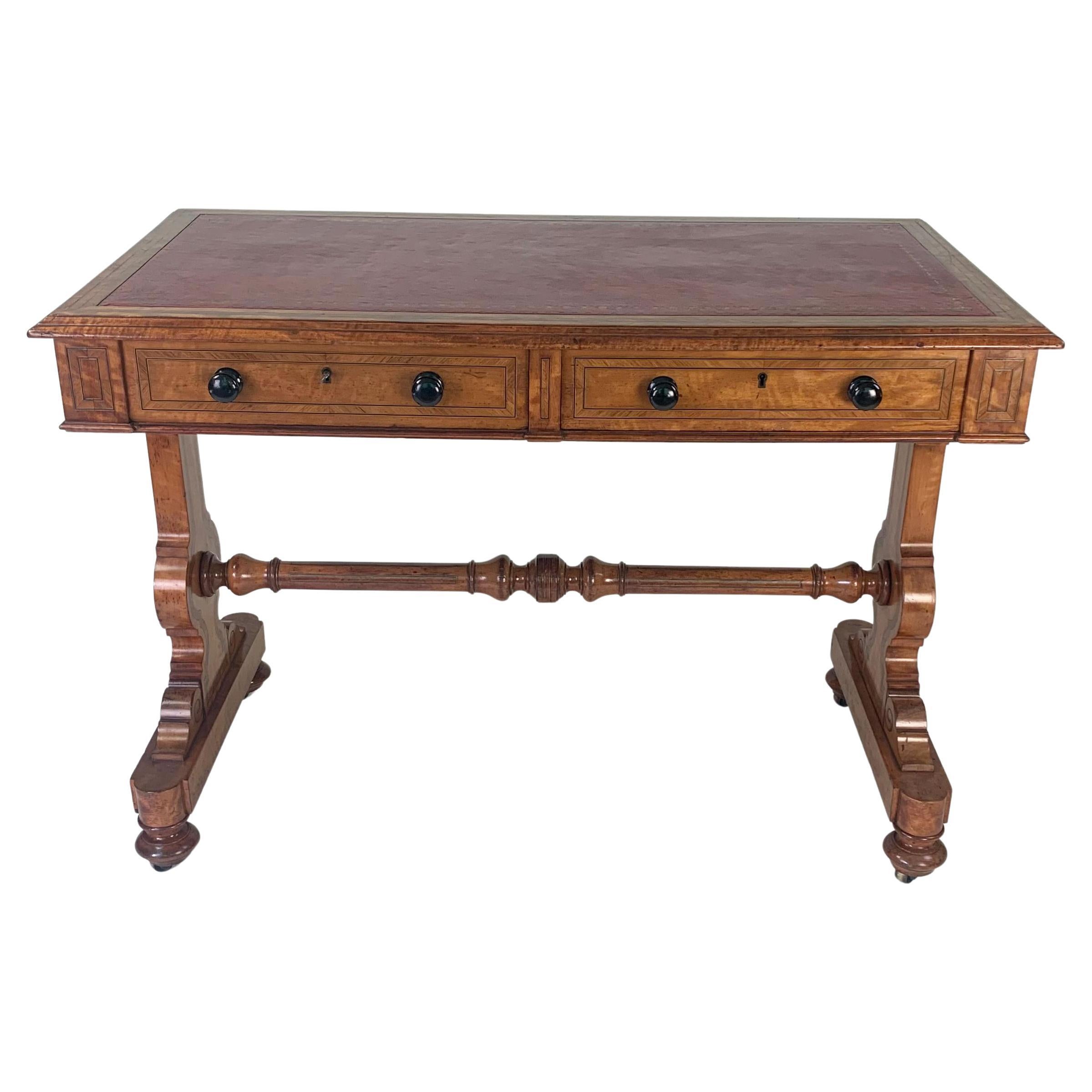 19th Century Satinwood Desk