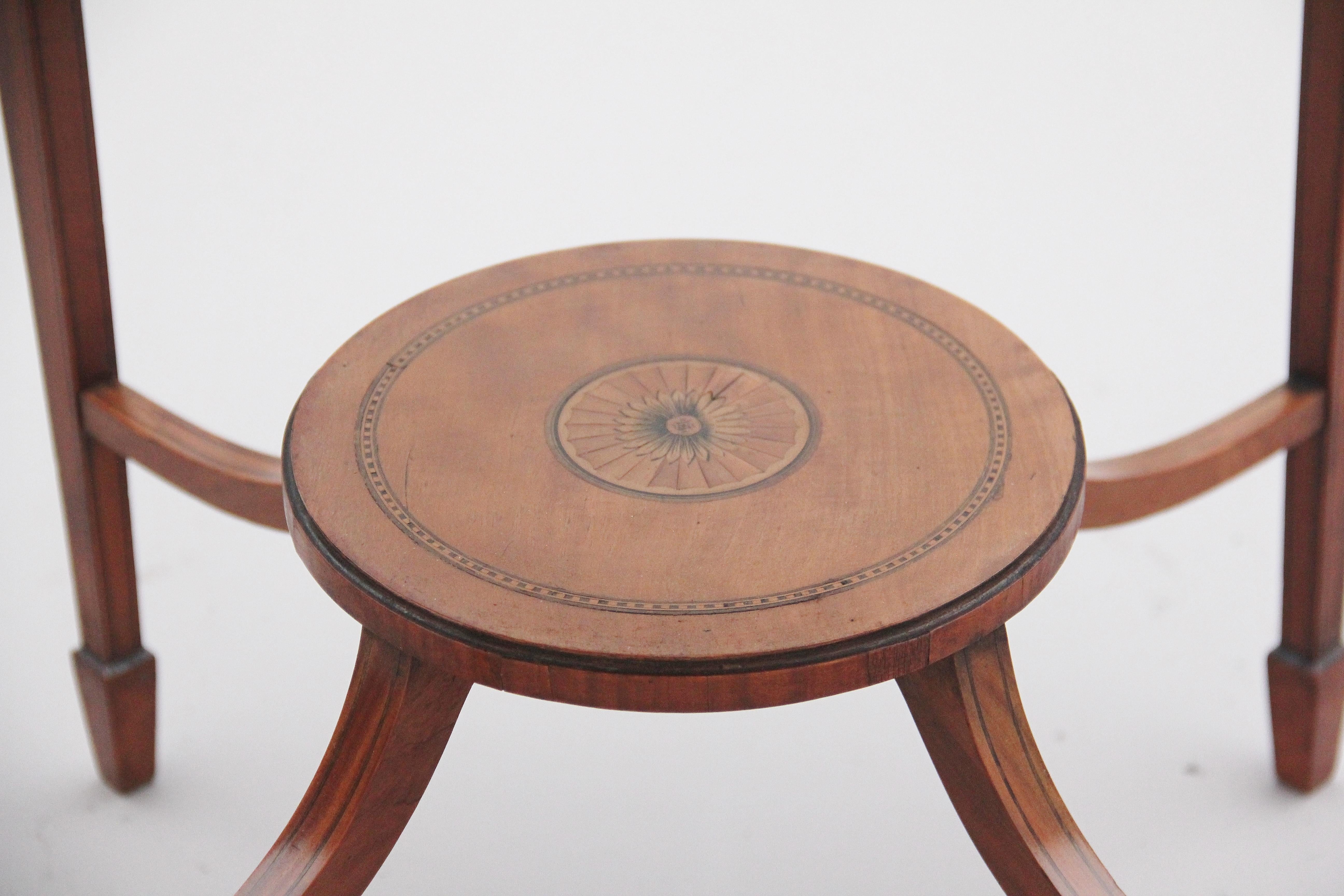 19th Century Satinwood Occasional Table For Sale 2