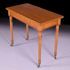 19th Century Satinwood & Parcel Gilt Games Table by Holland & Sons