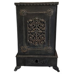 Antique 19th Century Scandinavian Cast Iron Stove