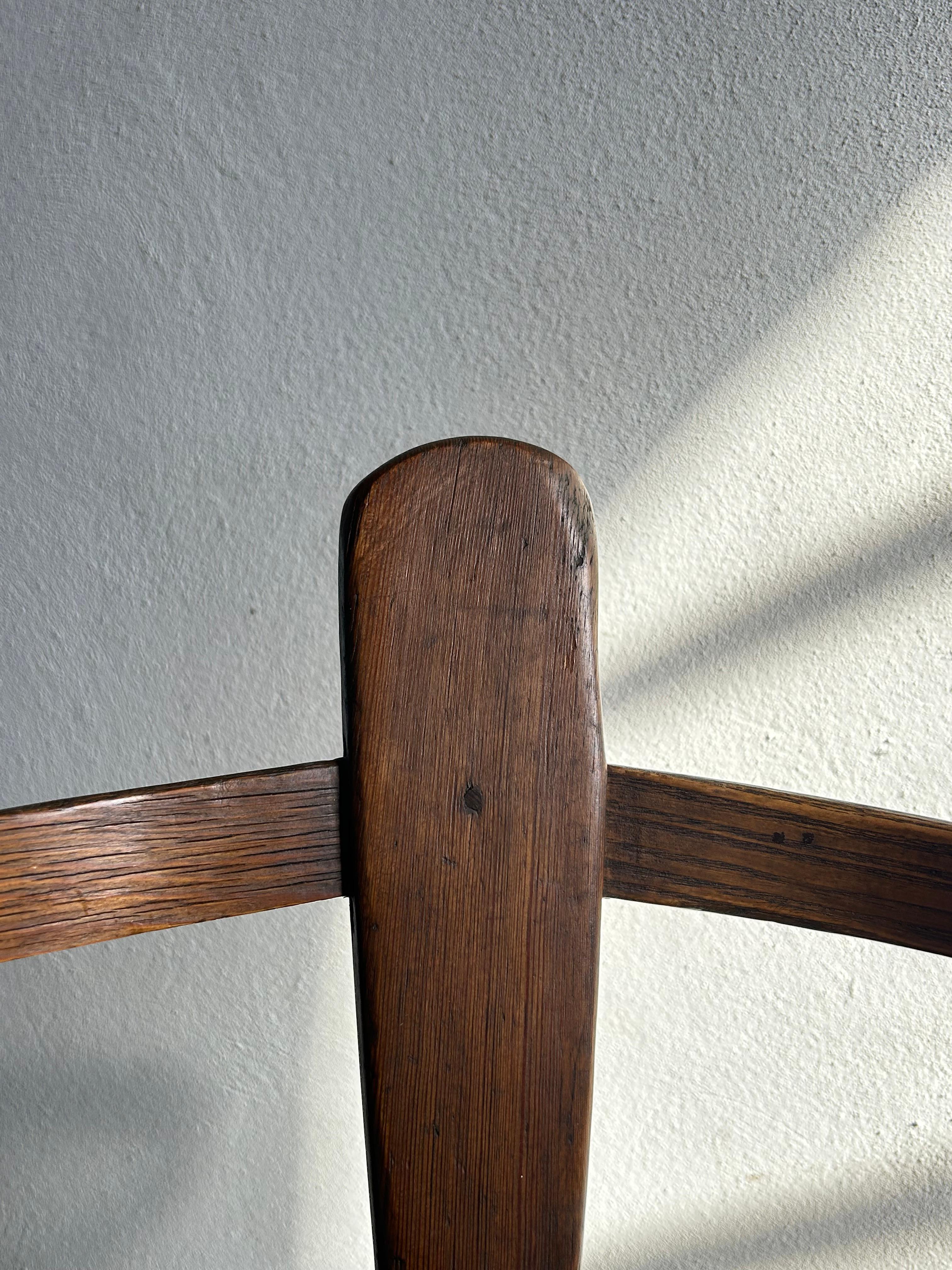 Artisanat Chaise de Child Child, art populaire scandinave du 19e siècle, vers 1820 en vente