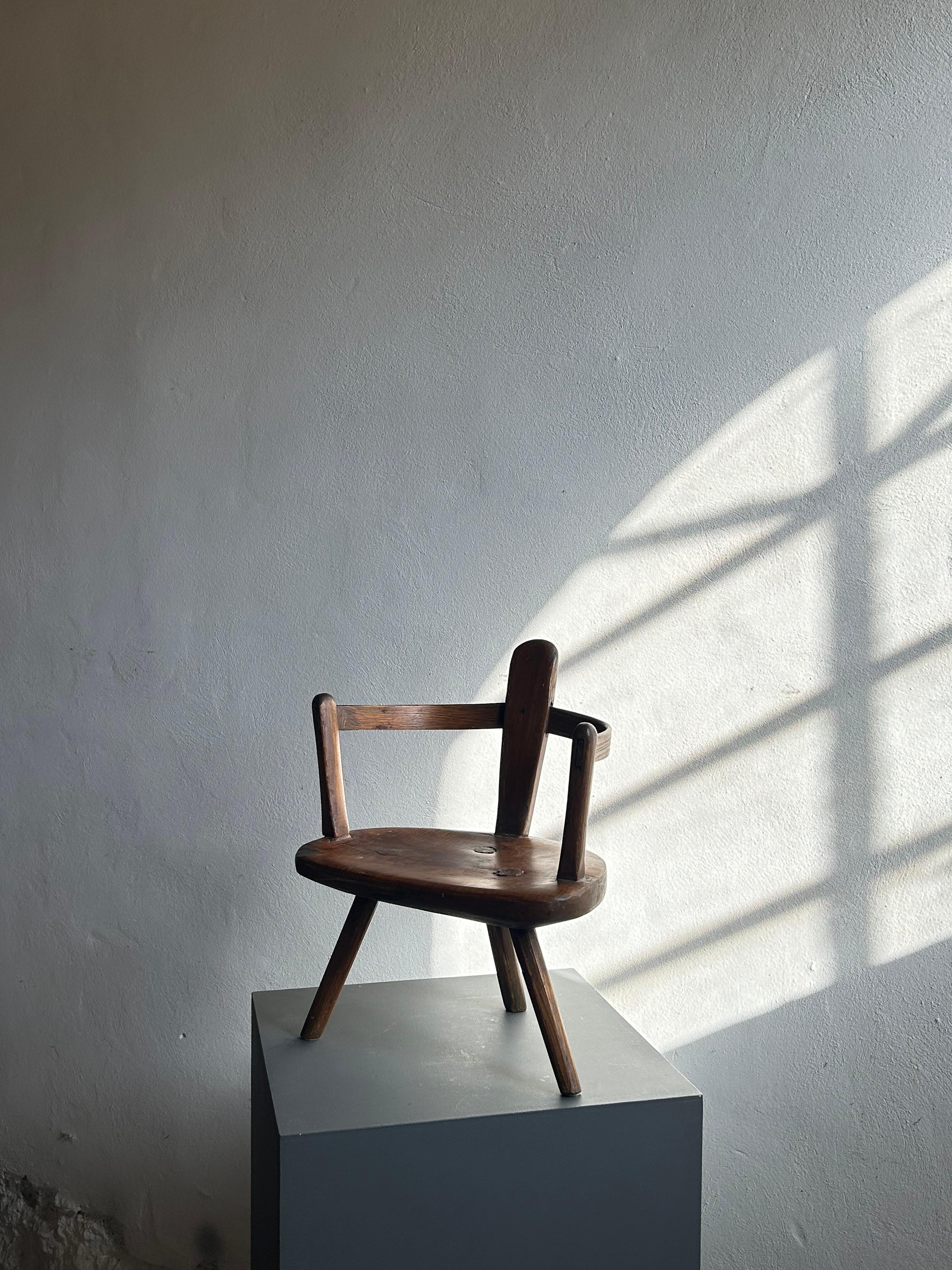 Chaise de Child Child, art populaire scandinave du 19e siècle, vers 1820 Bon état - En vente à Valby, 84
