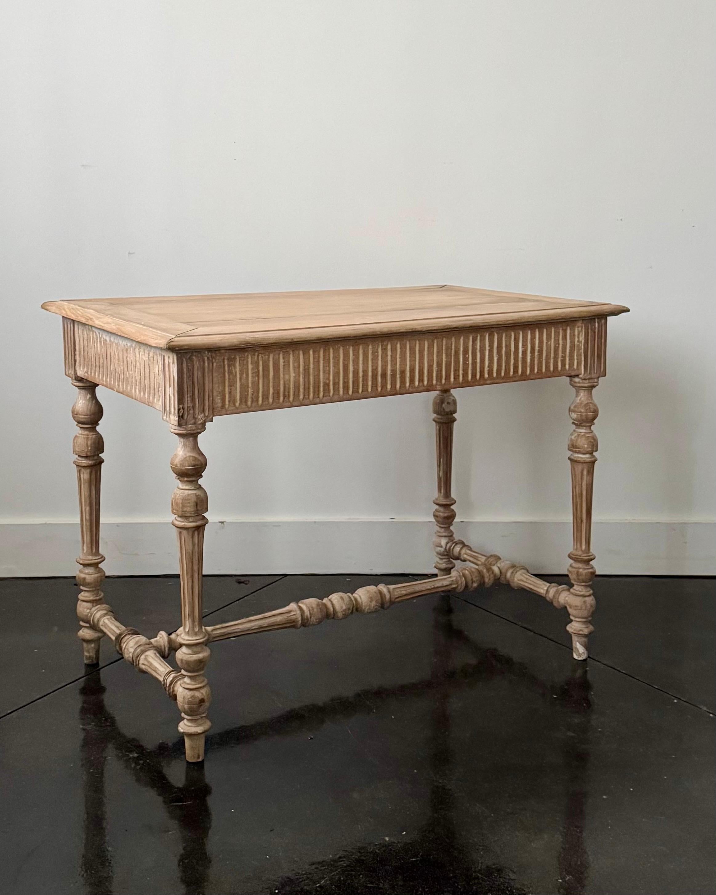 19th century Scandinavian Neoclassical Console In Good Condition For Sale In Charleston, SC
