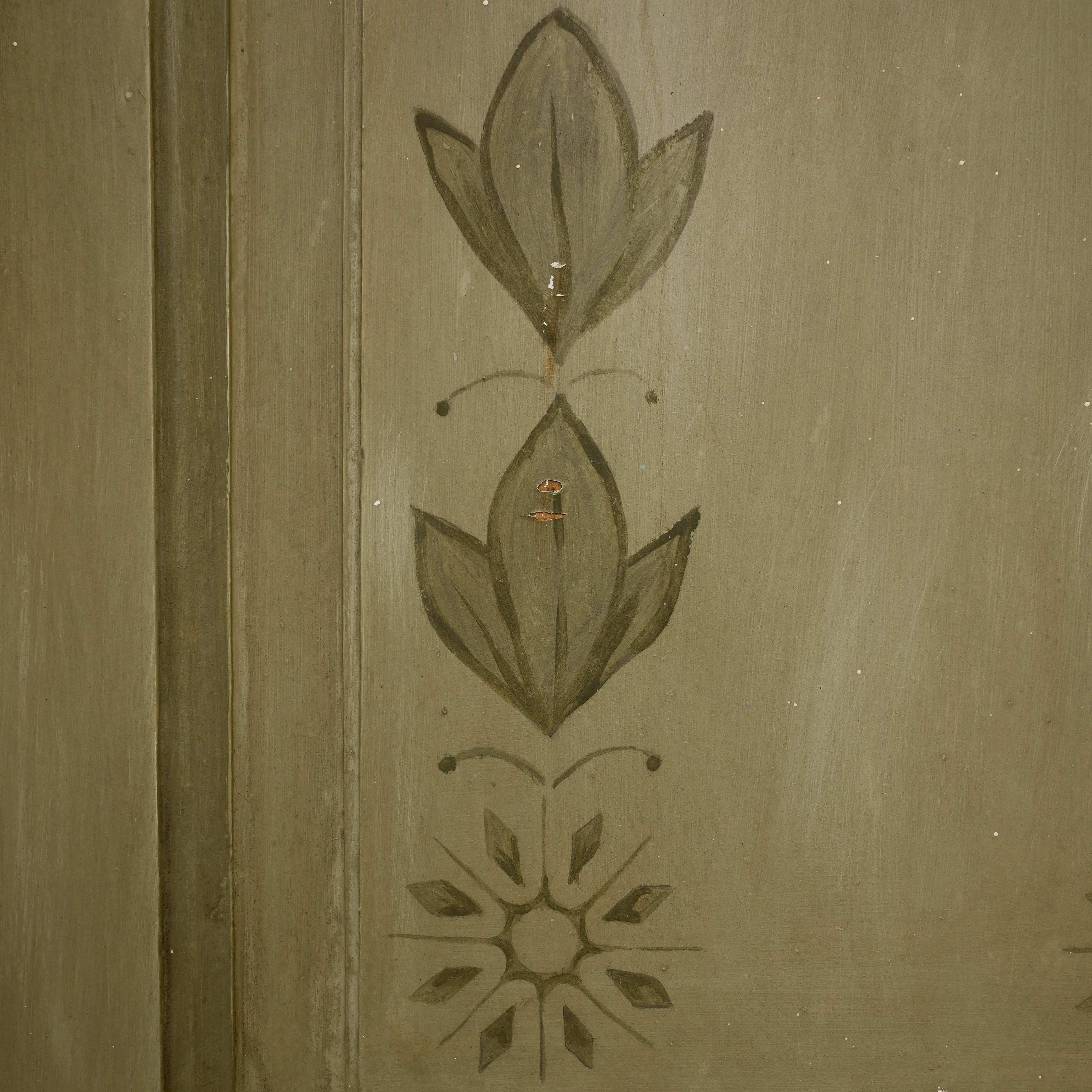 19th Century Scandinavian Painted Wooden Cabinet 6